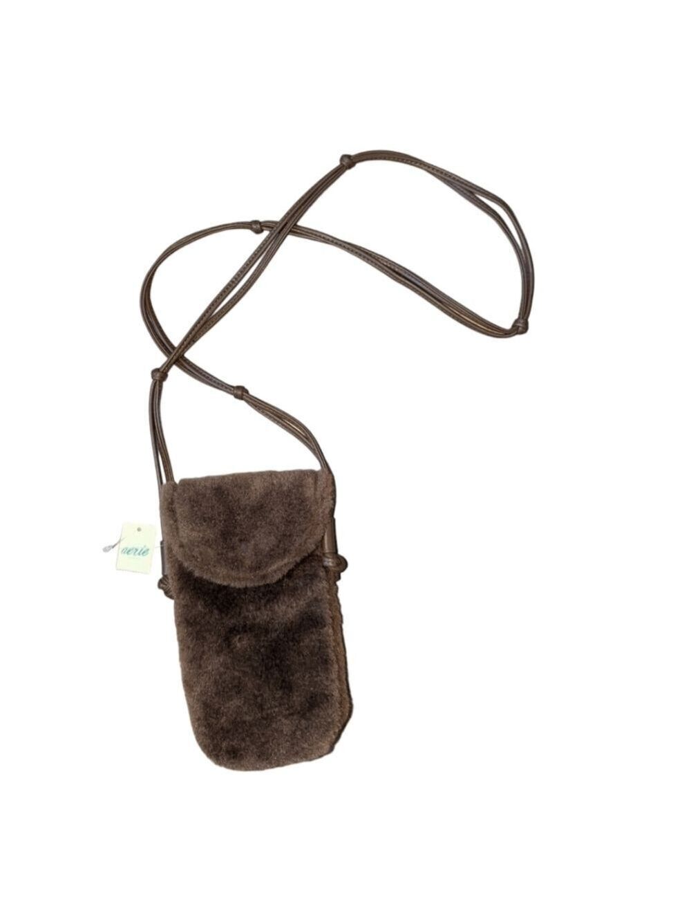 Aerie • Faux Fur Crossbody Bag